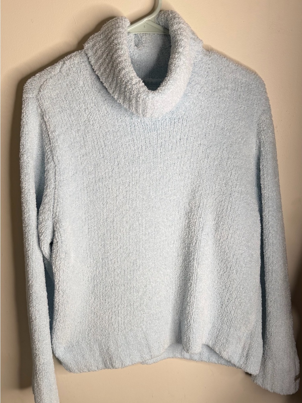 Columbia Light Blue Turtleneck Sweater